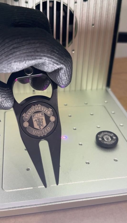 Personalised Golf Divot Tool & Ball Marker — Any Image, Logo or Design
