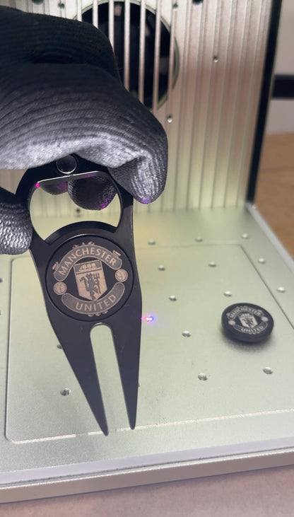 Personalised Golf Divot Tool & Ball Marker — Any Image, Logo or Design